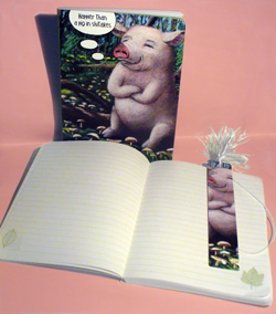 Journal "Happy as a Pig in Shitakes"